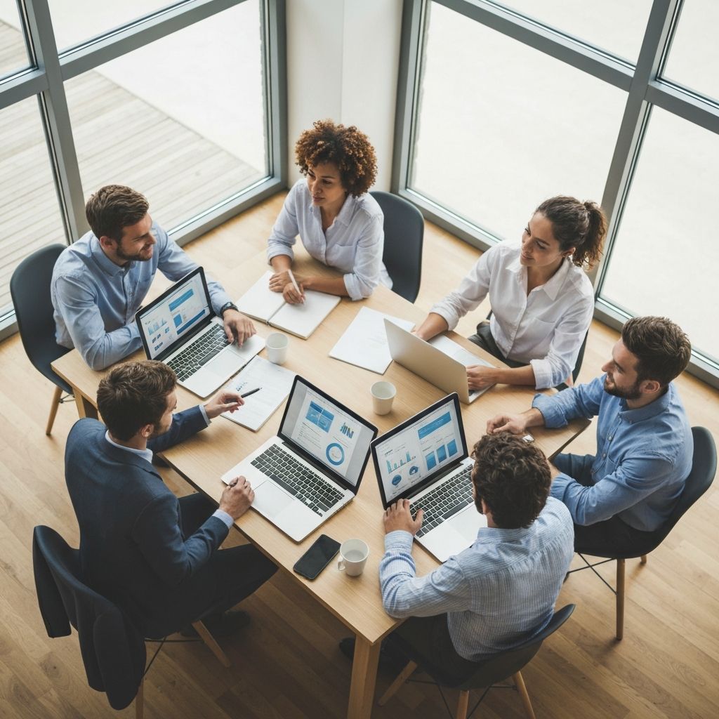 Business team collaboration